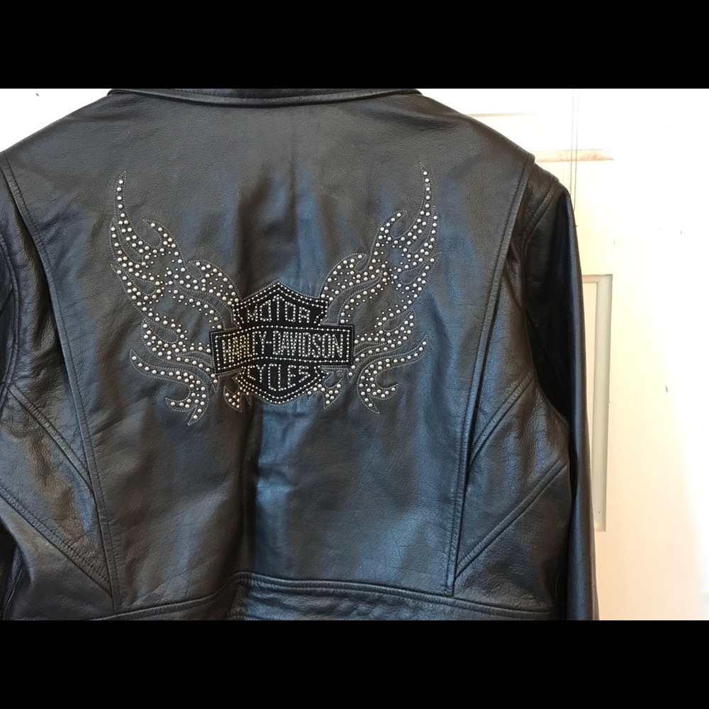 Women’s HARLEY DAVIDSON Leather Jacket Extra Large